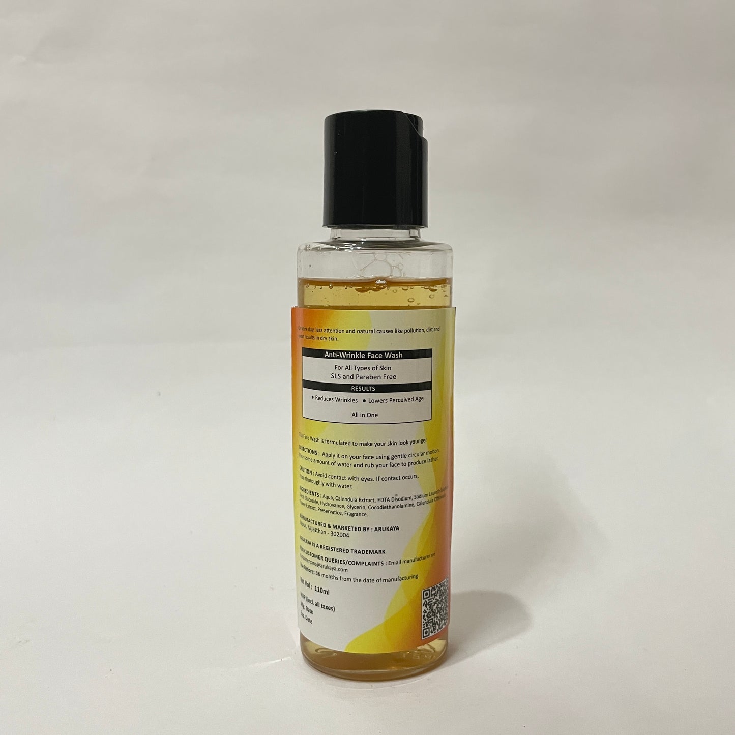 ANTI-WRINKLE FACE WASH - 110ml